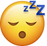 tired emoji